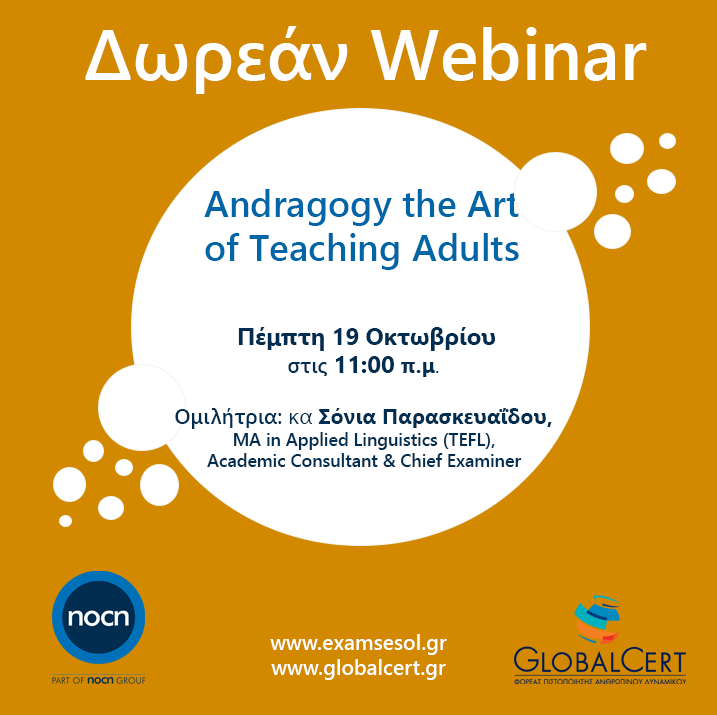 Andragogy the Art of Teaching Adults